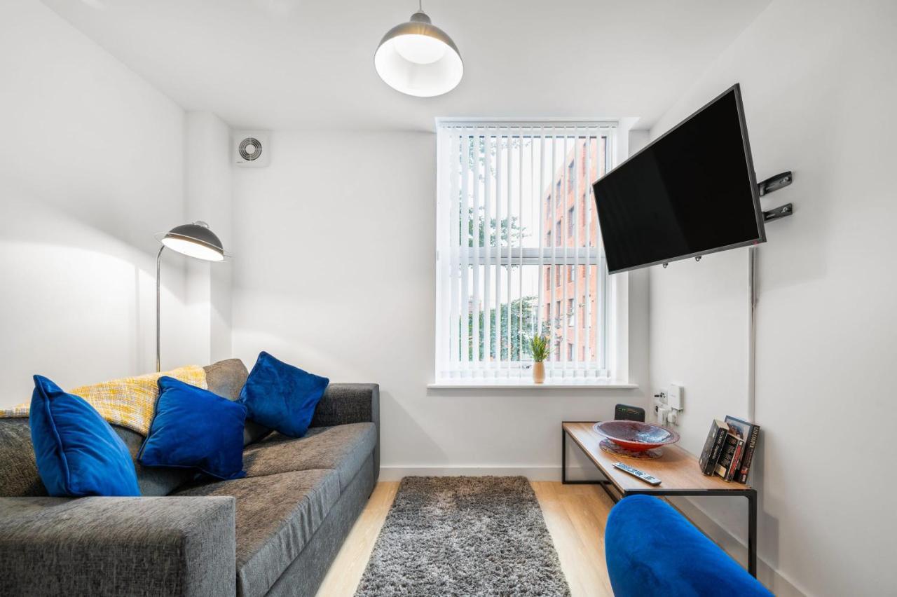A Lovely 2 Bedroom Apartment In The Heart Of Preston 普雷斯顿 外观 照片