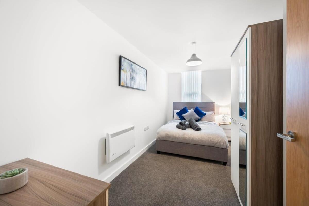 A Lovely 2 Bedroom Apartment In The Heart Of Preston 普雷斯顿 外观 照片